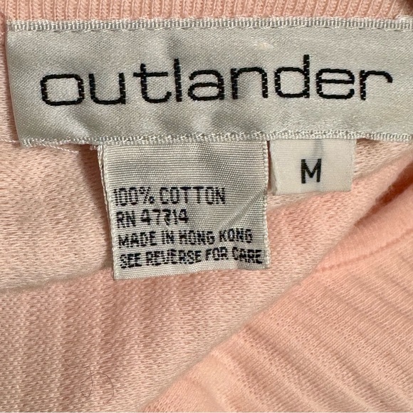 OUTLANDER Ribbed Pale Pink High Neck Sleeveless Midi Length Back Cutout Dress - Picture 8 of 8